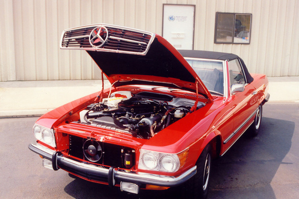 Showing off the Concours Winning Goods