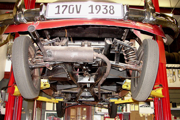 Undercarriage Rear