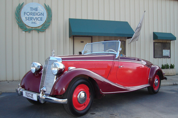 1938 170V Roadster Restoration Complete